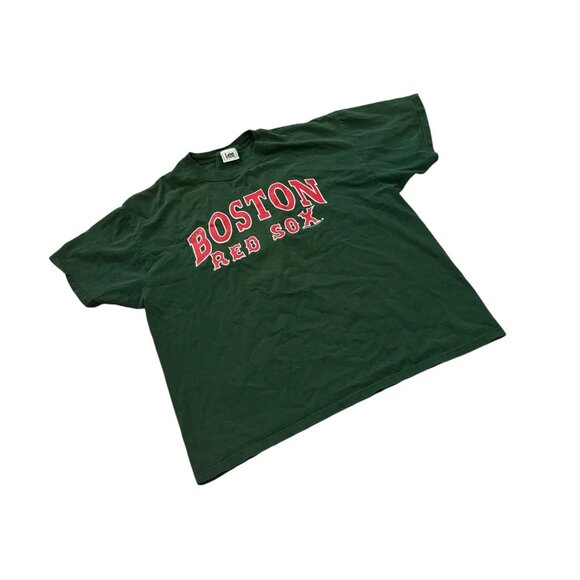 Vintage Lee 2004 Boston Red Sox MLB St. Patrick's Day Green T-Shirt Men's XL - Picture 3 of 8